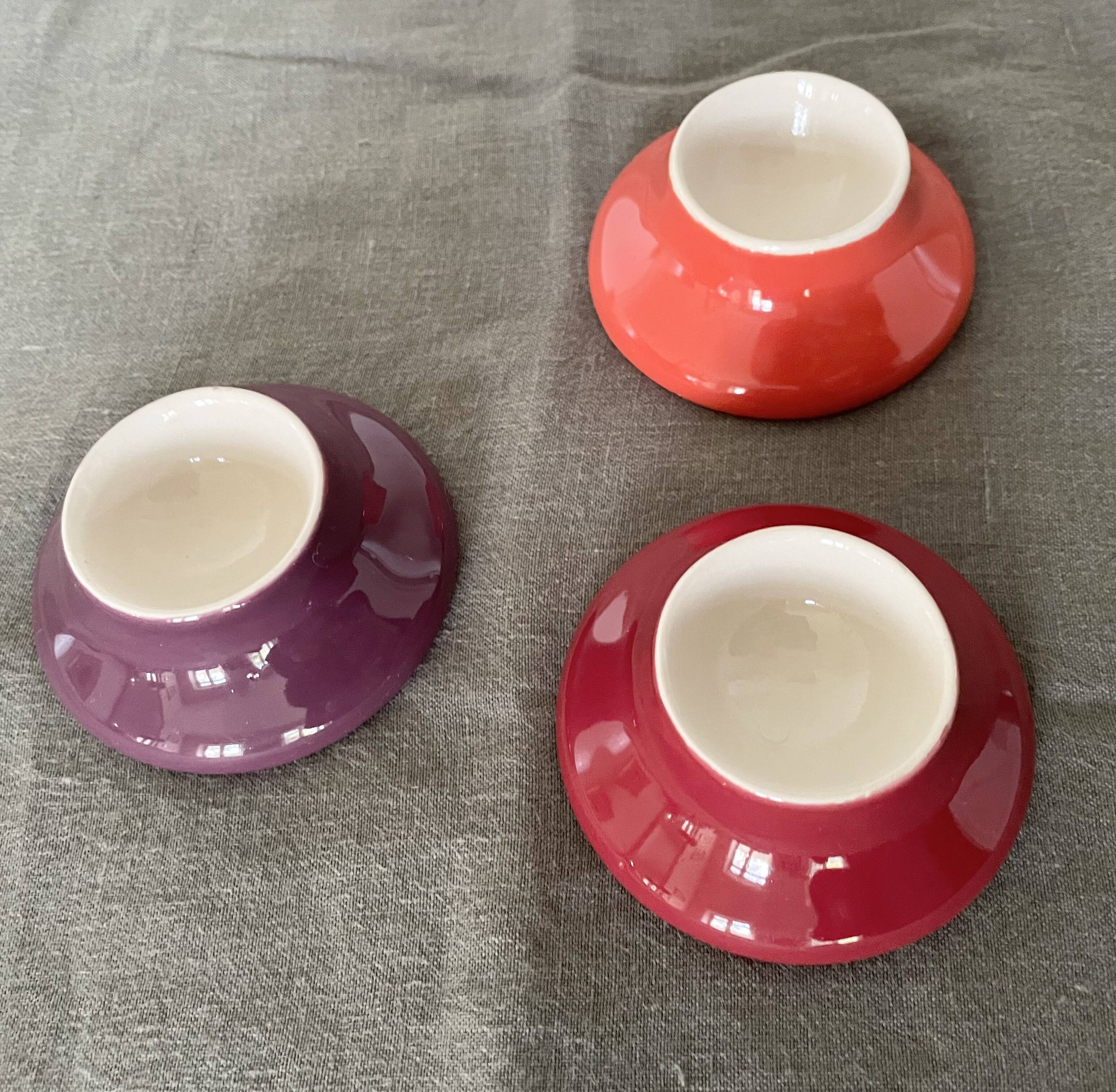 70´S earthenware egg cups