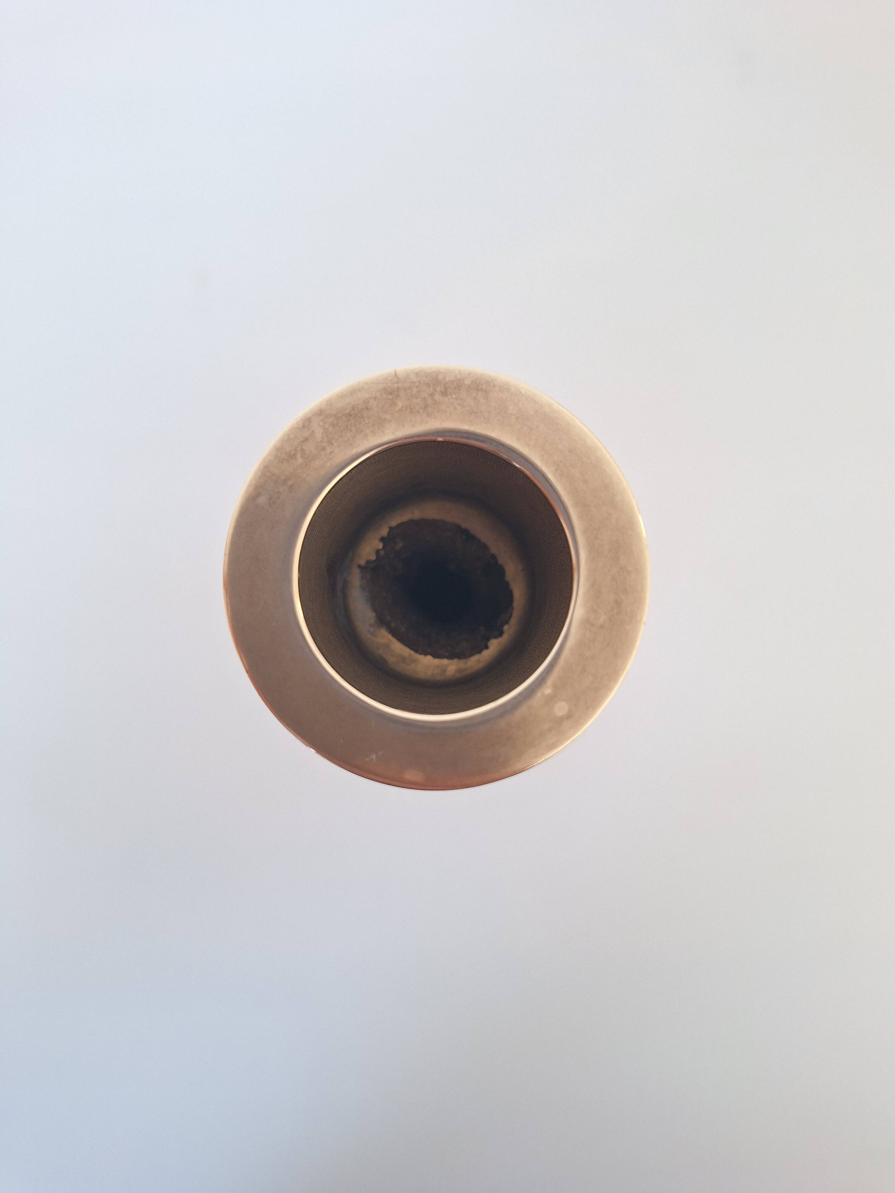 Vintage brass candle holder