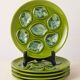 Vintage 50s oyster plates