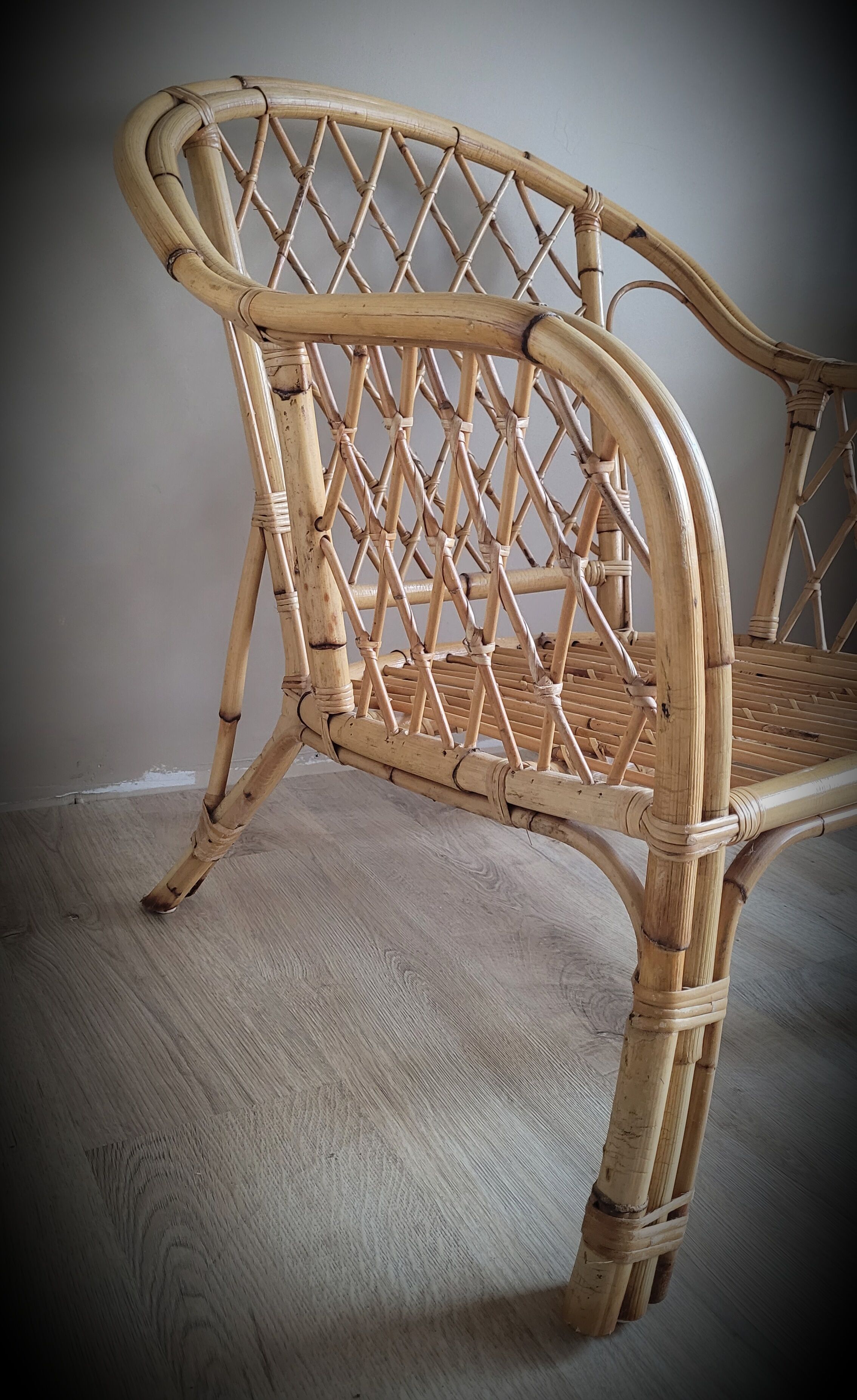Fauteuil rotin adulte