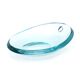 Oval crystal ashtray, 1960s