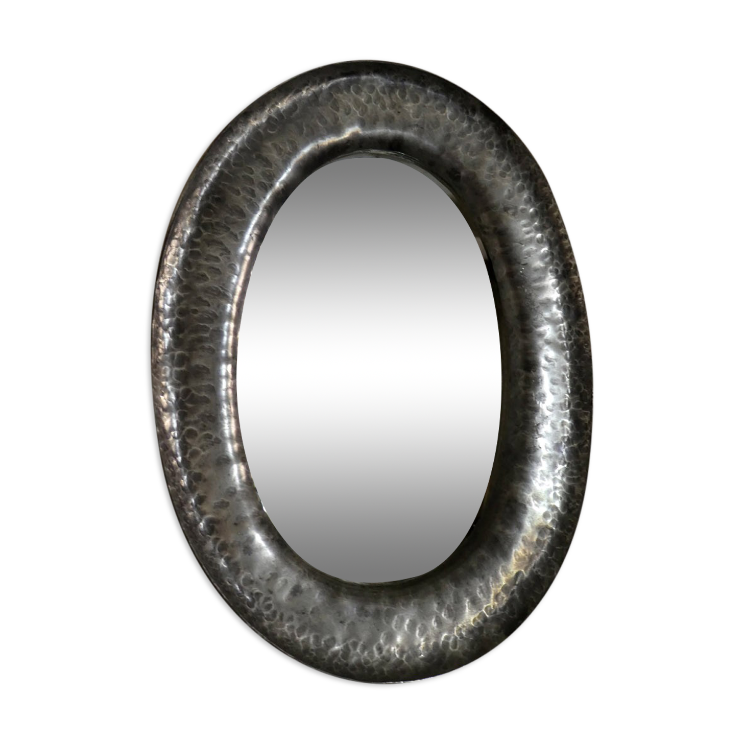 Hammered tin mirror, 1970