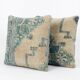 Set of 2 vintage Turkish cushion covers 51x51 cm