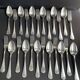 12 Christofle table forks and 12 spoons