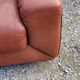 Paire de fauteuils et canapé De Sede en cuir cognac des années 70/80