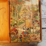 Jeux de cube ancien  JJF début 1900