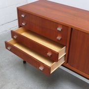 Large modernist sideboard by Werner Wölfers for V-Form, 1960s
