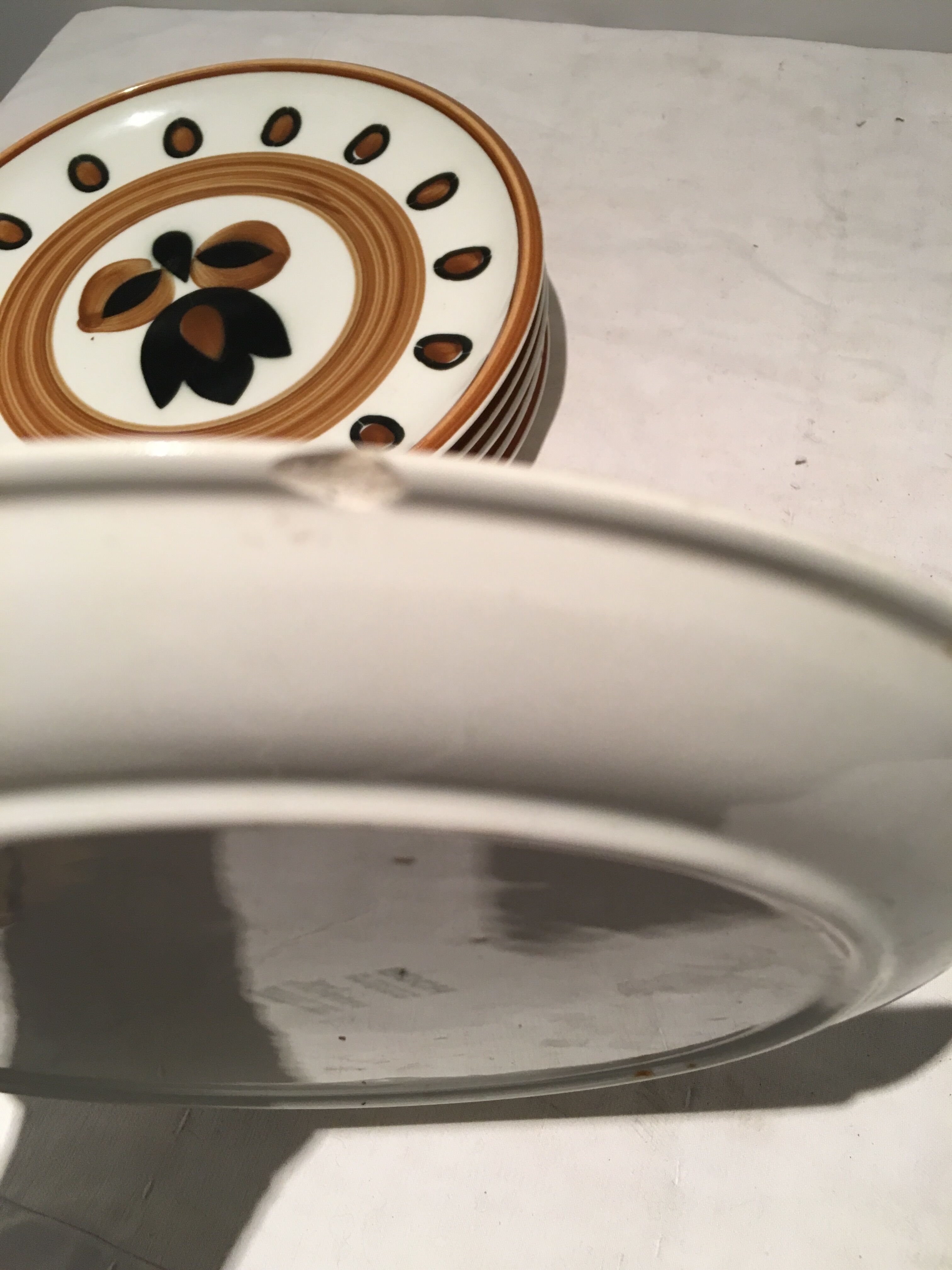 Set of 6 plates model boch kimono