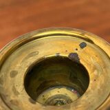 Danish brass candle holders from the mid-century by Boyes Metalkunst, 1960s, set of 2.