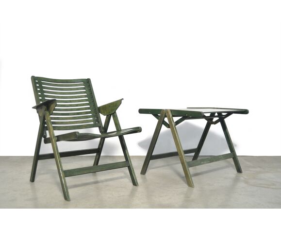 Vintage Rex Lounge Chair And Coffee Table By Niko Kralj For Stol Slovenia 1952 Selency Vintage Rex Lounge Chair And Coffee, Niko Outdoor Furniture