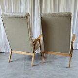 Pair of Scandinavian armchairs