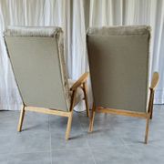 Pair of Scandinavian armchairs