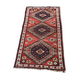 Oriental carpet caucasus kazak 106x196cm
