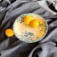 Gien iron clay compote bowl, “Floreal” model