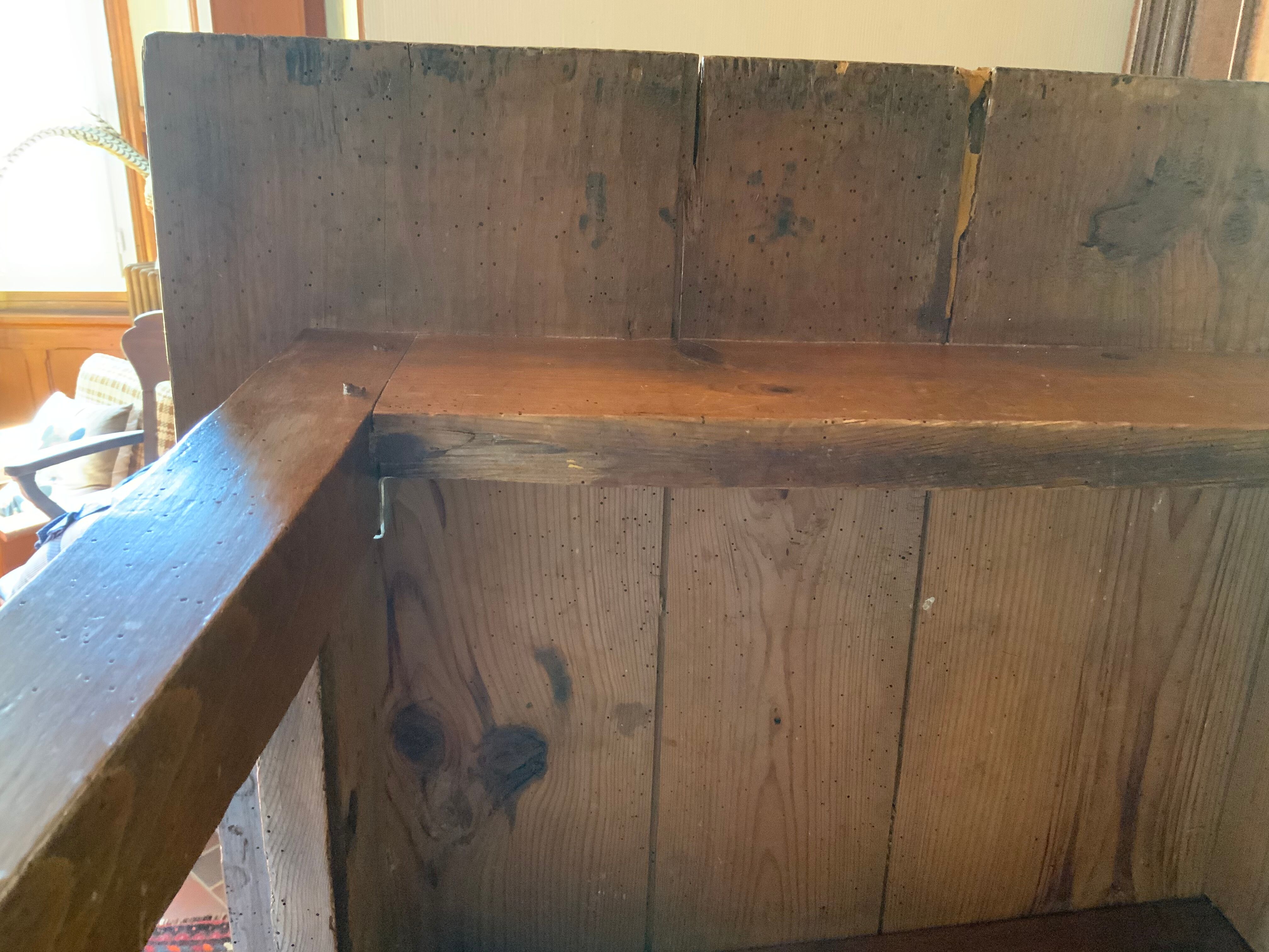 Old oak farm table 153cm
