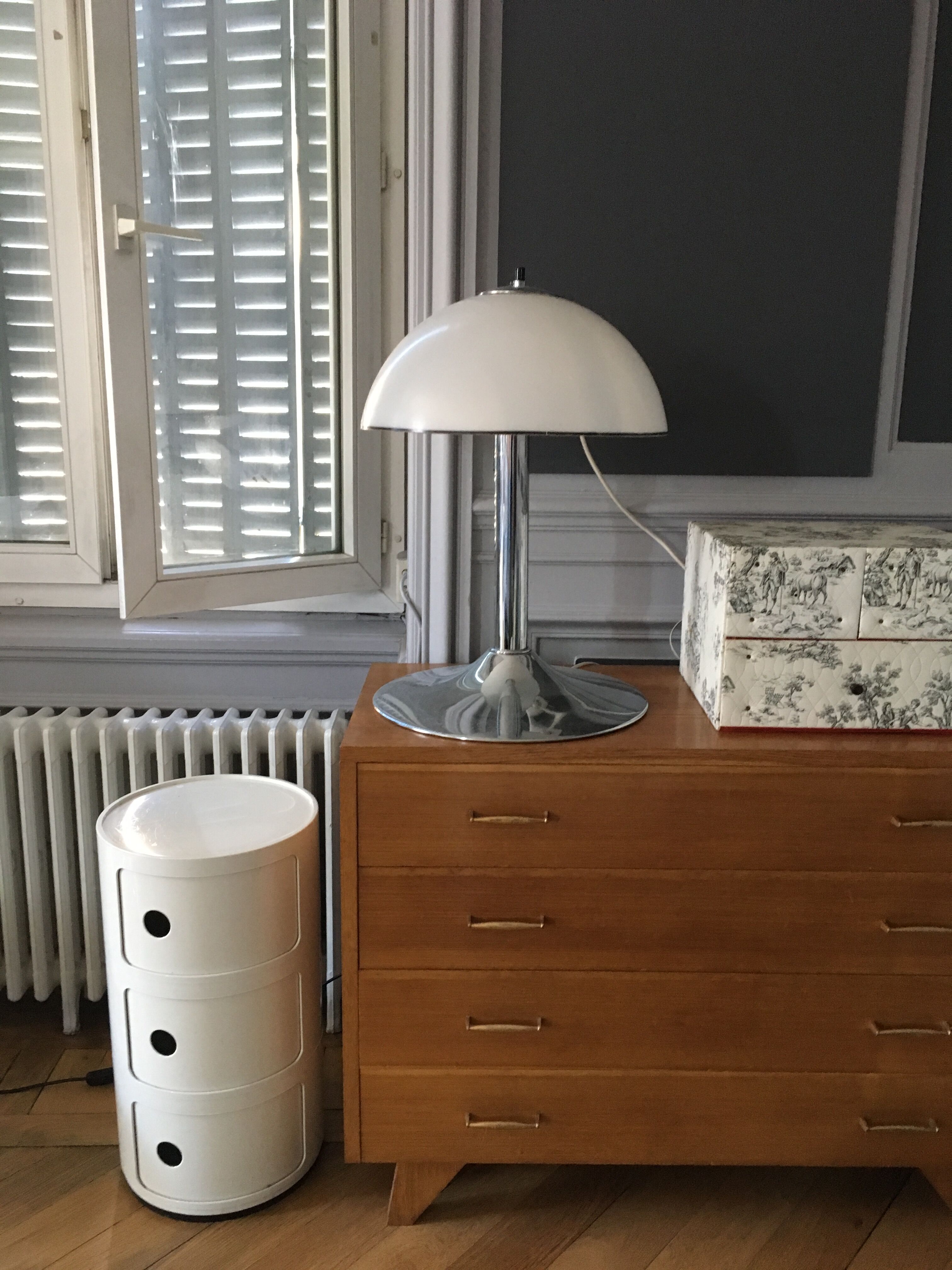 Lamp mushroom XXL foot Tulip 70 s