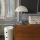 Lampe champignon XXL pied tulipe 70s