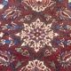 Tapis rouge en laine