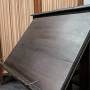 Old wooden revolving library
