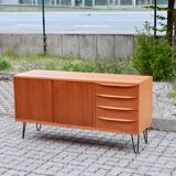 MID Century A.M.T Sideboard Germany Cabinet Walnut Minimalist