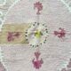 Vintage hand-embroidered tablecloth 122x131 cm