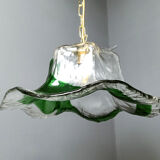 Vintage Murano glass pendant light, for Mazzega, 1960s