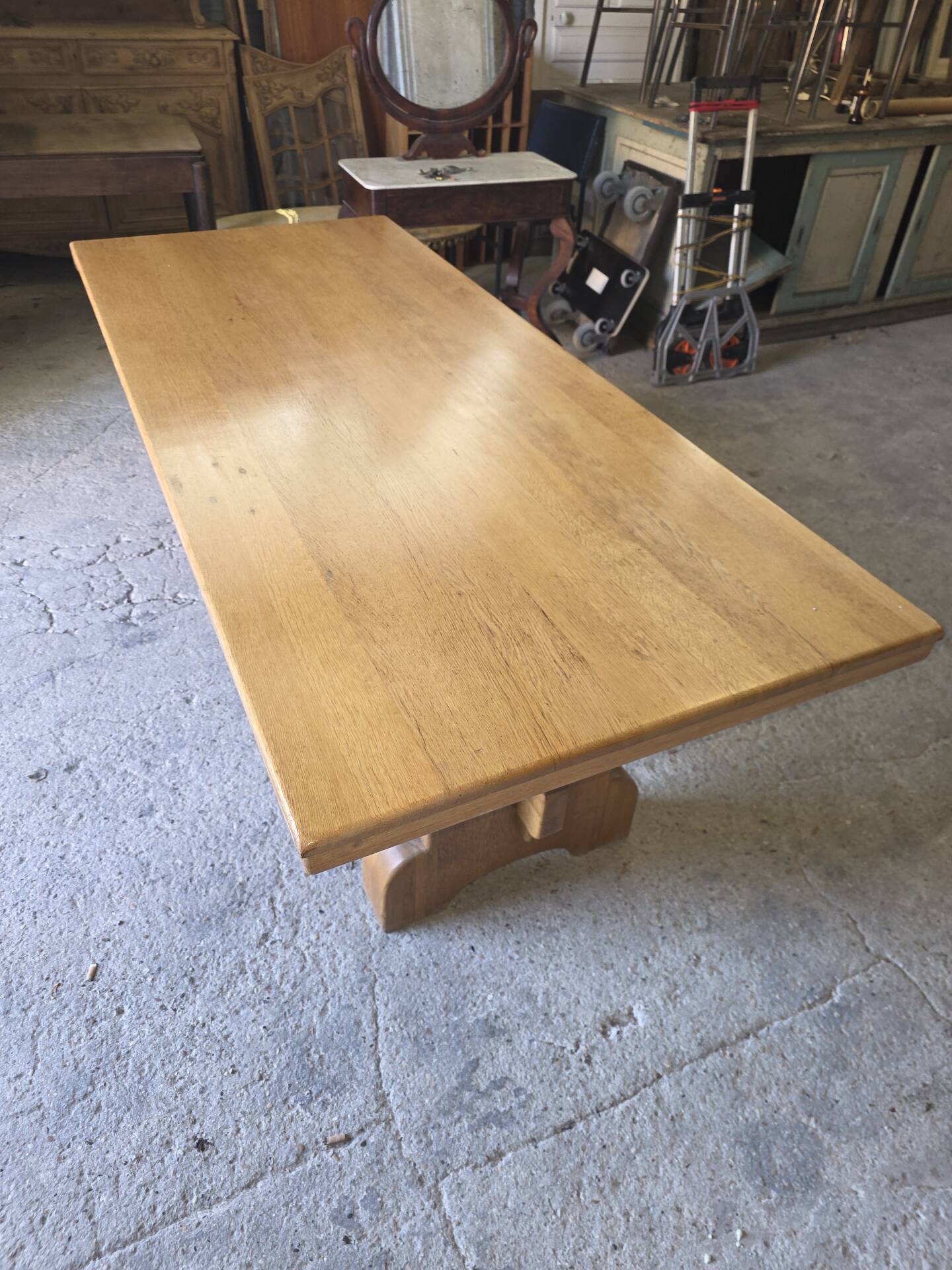 Monastery table in oak