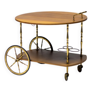 desserte en laiton et