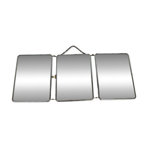 miroir triptyque de barbier