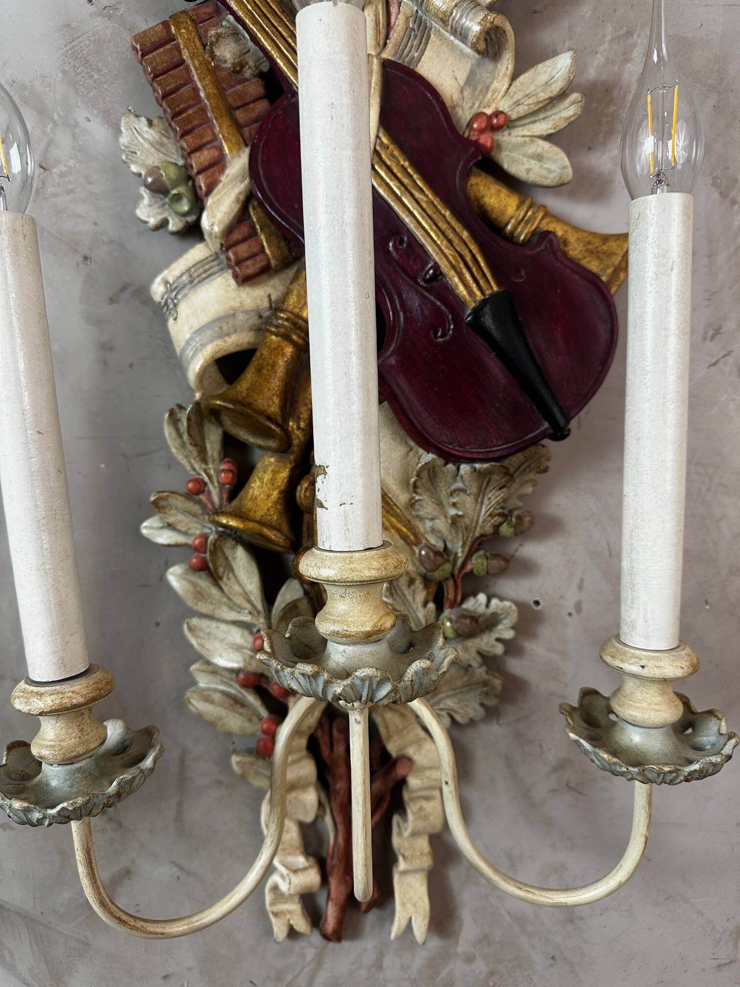 Paire d'appliques Louis XVI