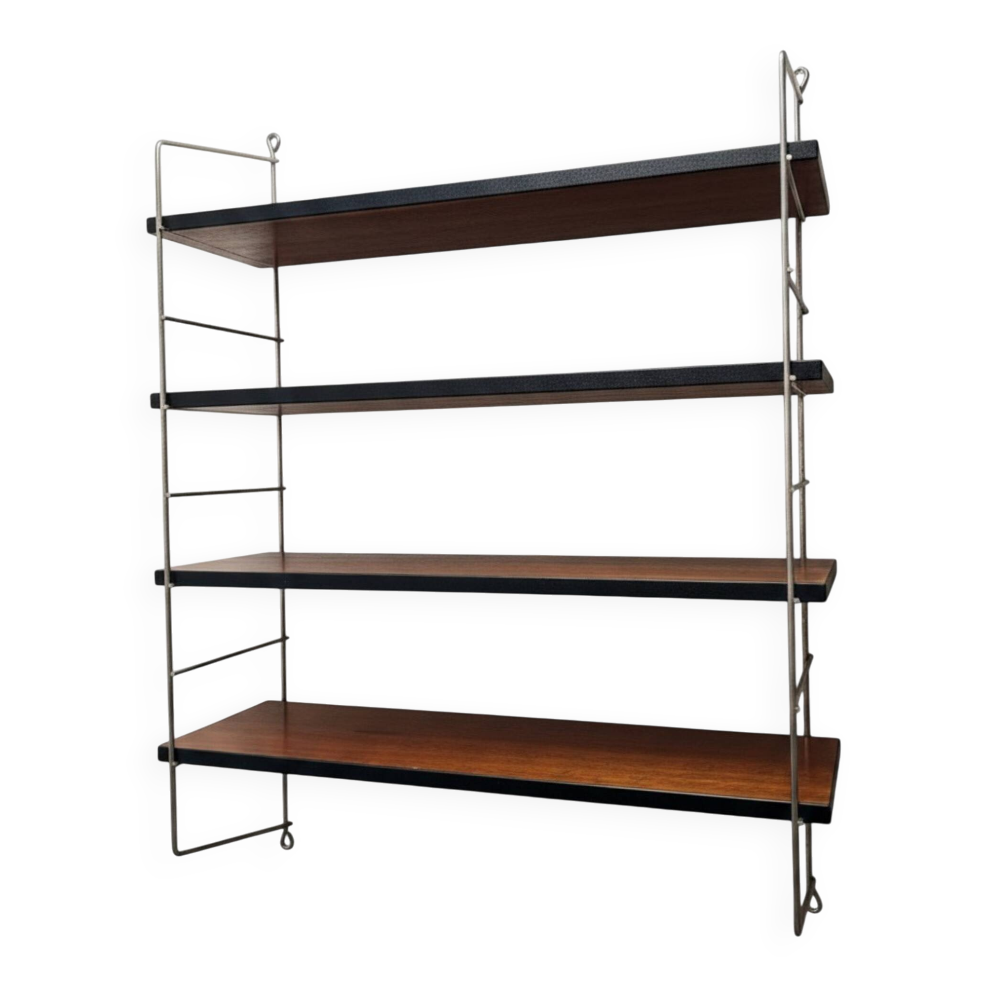 Vintage wall shelf, Scandinavian design, 70s-80s.