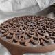 Antique French cast iron trivet