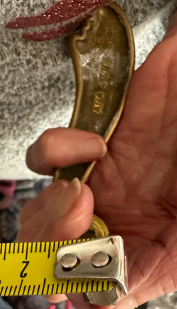 Door plates and door handles from the 70s