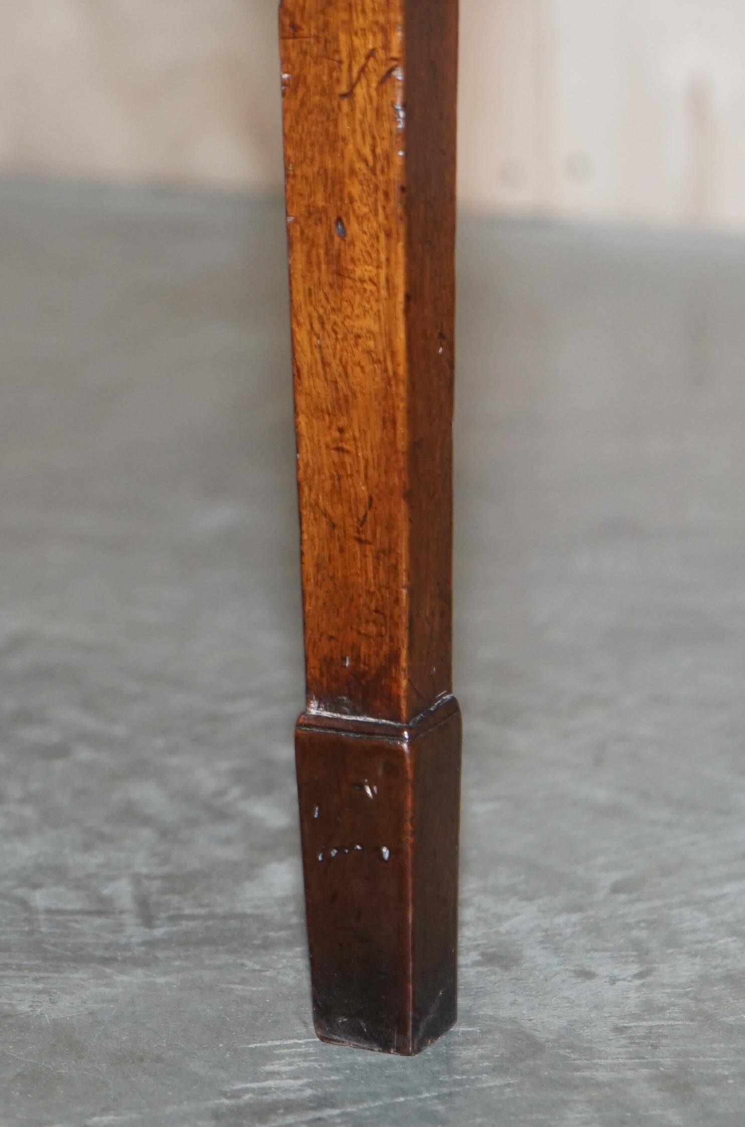 Regency Antique Metamorphic Stair Table with Leather