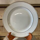 12 porcelain plate Limoges design Bernardaud