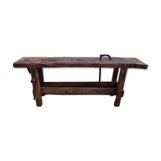 Old carpenter's workbench