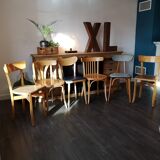 Set of 6 chairs Bistro mismatched