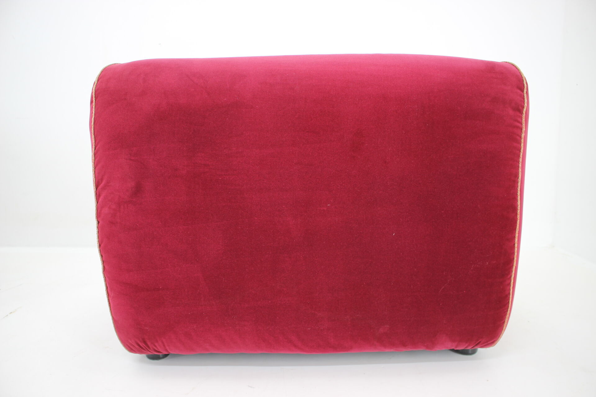 Paire de fauteuils italiens en velours années 1970