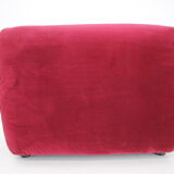 1970s pair of italian armchairs in velvet