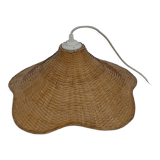 Lustre en rotin, vintage
