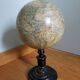 Lebegue 19th century Napoleon III world map globe