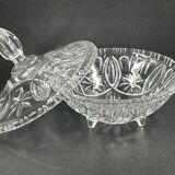 Crystal glass candy box