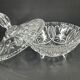 Crystal glass candy box