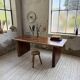 Table, bureau en teck 1970