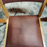 Vintage bridge armchair