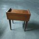 Scandinavian teak bedside table (2 available)