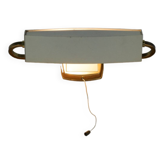 Lampe à pince en laiton, 1950 pour étagère, string