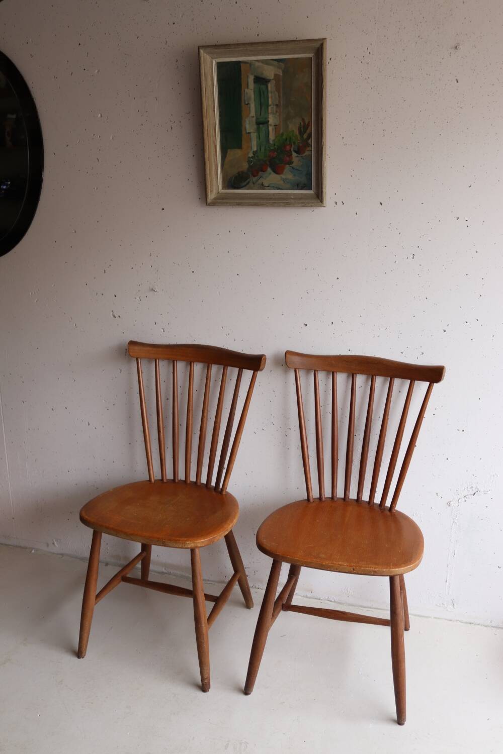 Two Scandinavian Chairs by Yngve Ekstrom for Pastoe 1960