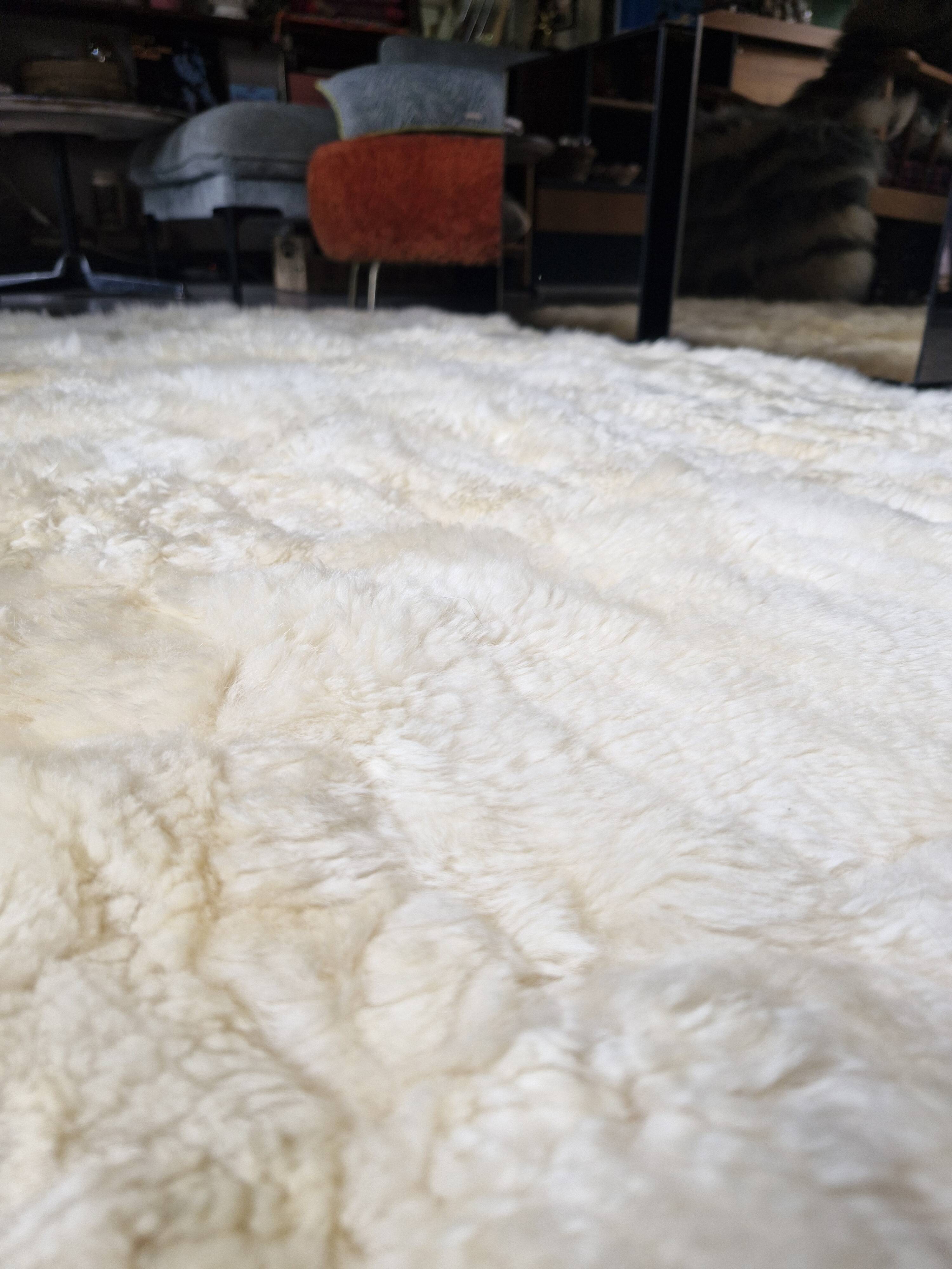 Tapis en peau de mouton Néo-zélandais