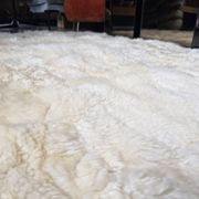 Tapis en peau de mouton Néo-zélandais